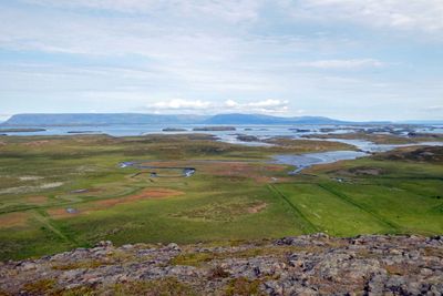 View from the top of Mt. Helgafell