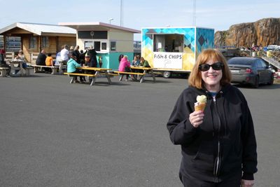 There were some interesting flavors of Icelandic ice cream