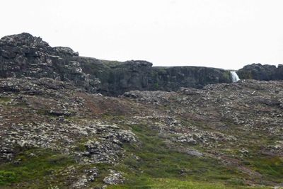 The basalt cliffs in Thingvellir almost look like ancient fortress walls