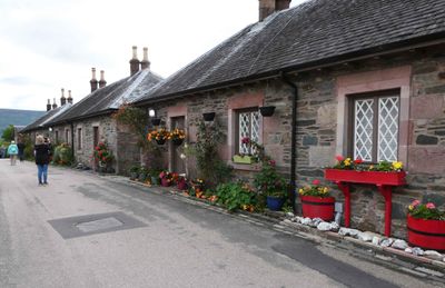 Luss, Scotland is a 'conservation village' on the shore of Loch Lomond