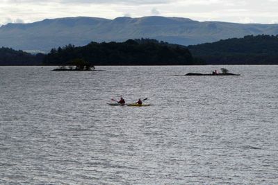Loch Lomond is 24 miles long and 5 miles across at its widest point