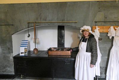 The kitchen of Inverary Castle was last used in the 1950's