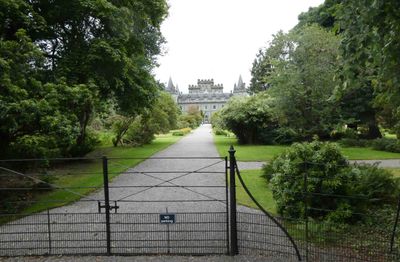 Front entrance to Inverary Castle