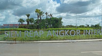 Leaving Siem Reap Angkor International Airport