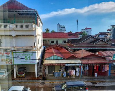 The Park Hyatt in Seim Reap, Cambodia is right downtown