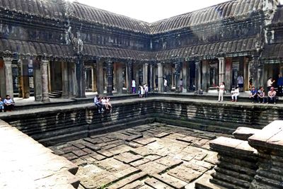 One of four Sacred Purification Bathing Pools in Angkor Wat