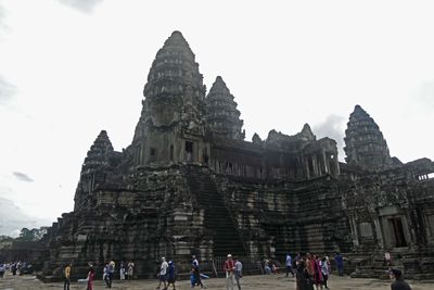 The third level of Angkor Wat is known as 'The Bakan'