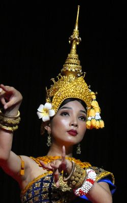 Cambodian dancer from the Tep Monorom Dance