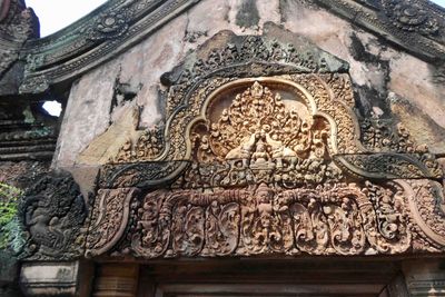 Banteay Srei is known for its intricate carvings