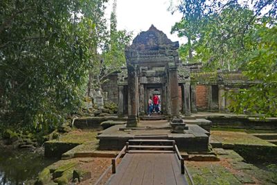 The first of two moats within Ta Prohm Temple Complex