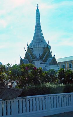 The City Pillar Shrine was at the center of Bangkok when built in 1782