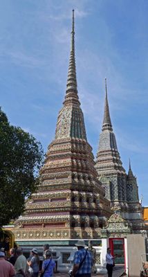 More temples on the grounds of Wat Pho in Bangkok