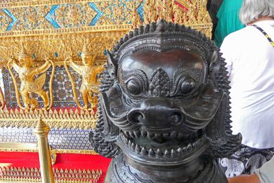 Guardian at the Temple of the Emerald Buddha