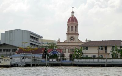 Santa Cruz Church is a Roman Catholic church on the bank of the Chao Phraya River in Bangkok