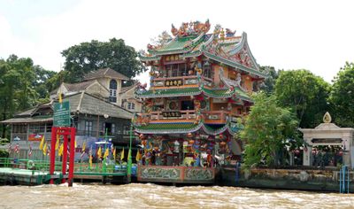 Cruising on the Chao Phraya River in Bangkok