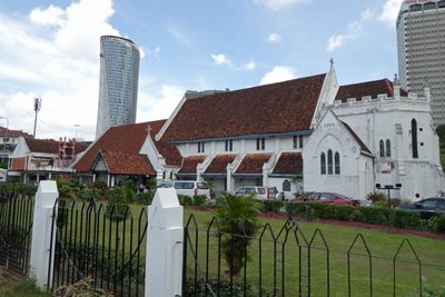 St. Mary's Cathedral in Kuala Lumpur is an Anglican church founded in 1894. Mary's Cathedral in Kuala Lumpur