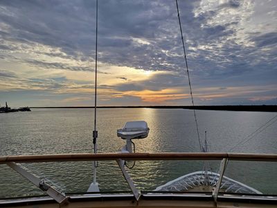 Sunset in the Malacca Strait