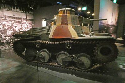 Type 95 Ha Go Japanese Tank from WWII