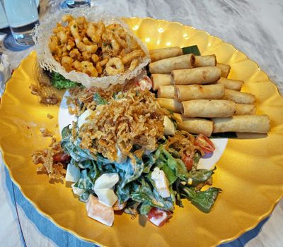 First course for lunch in Singapore