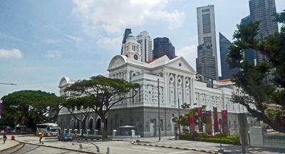 Victoria Theater & Concert Hall in Singapore (constructed 1855-1909)