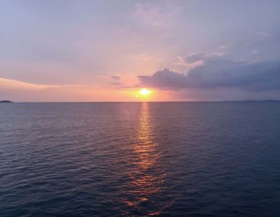 Sunset on the Java Sea