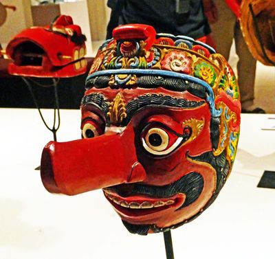 Mask in Museum Indonesia