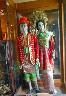 Traditional wedding dress of West Sumatra