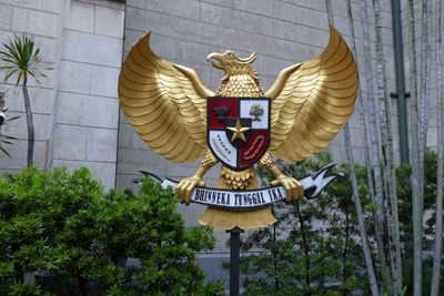The national emblem of Indonesia is called 'Garuda Pancasila'