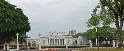 Merdeka Palace (1873) in Jakarta is one of six presidential palaces in Indonesia