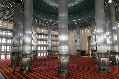 The main hall of Istiqlal Mosque will accommodate 16,000 worshipers