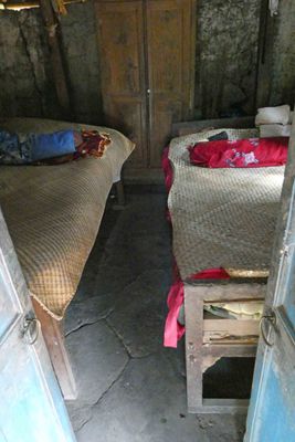 Bedroom for family elders in traditional Balinese house
