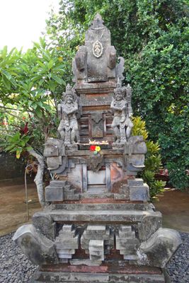 Shrine in traditional Balinese house