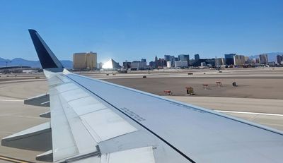 Arriving in Las Vegas