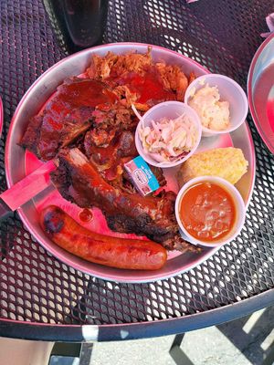 BBQ Plate at Cruiser's Route 66 Cafe in Williams, AZ