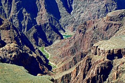Colorado River running through the Grand Canyon