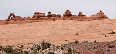 Delicate Arch is the most widely recognized landmark in Arches National Park