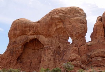One section of Parade of Elephants viewed from Double Arch Trail