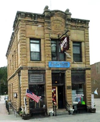 State Bank of Dakota Territory Building (The Territory of Dakota existed from 1861-1889), Custer, SD