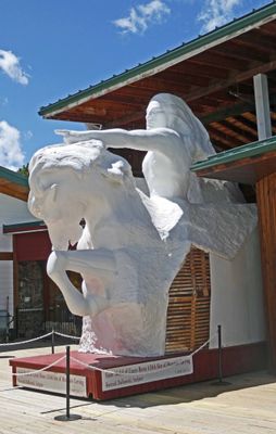The Crazy Horse project has been ongoing since 1948 and is dependent on donations for completion
