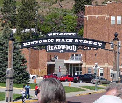 Arriving in Deadwood, SD