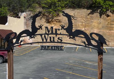 Mr. Wu's parking marks the location of what was the largest Chinatown of any city east of San Francisco in the 1800's