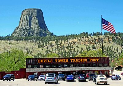 Devils Tower (1,267 feet) in Wyoming was designated as America's first national monument in 1906 by President Theodore Roosevelt
