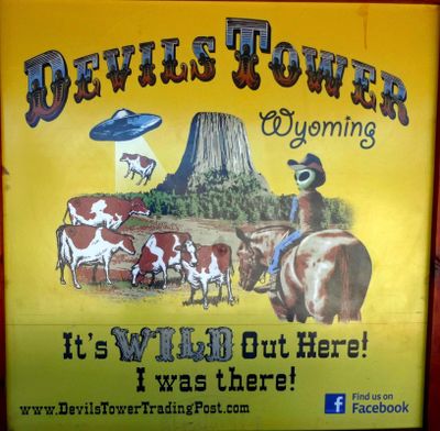 Devils Tower was featured in Steven Spielberg’s cult classic Close Encounters of the Third Kind