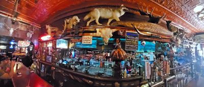 At the Mint Bar in Sheridan, Wyoming