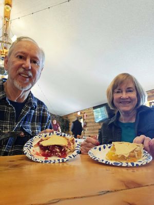 Big Bear Lodge is known for their pie