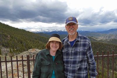Stop at 'Dead Indian Summit Overlook' (8,048 ft elevation)