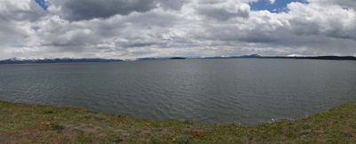Yellowstone Lake viewed from Yellowstone Lake Hotel