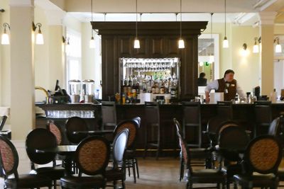 Bar inside the Yellowstone Lake Hotel