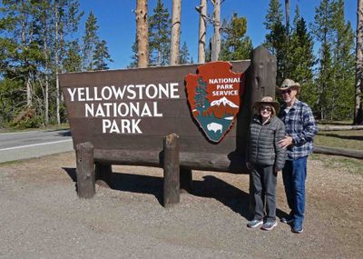 Leaving Yellowstone National Park