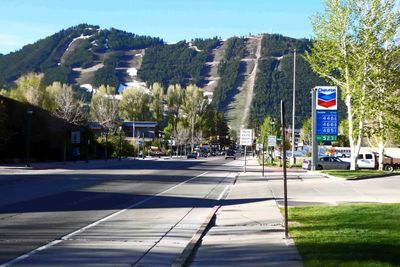 Snow is almost gone on Jackson, Wyoming Ski Runs